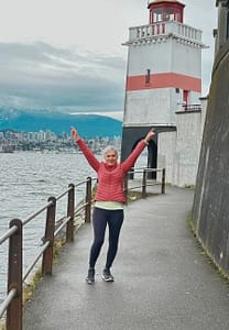 traveling as a midlife runner waterfront morning run